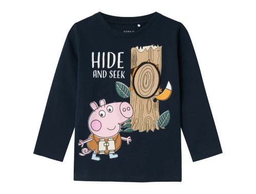 Name It dark sapphire Gurli Gris top